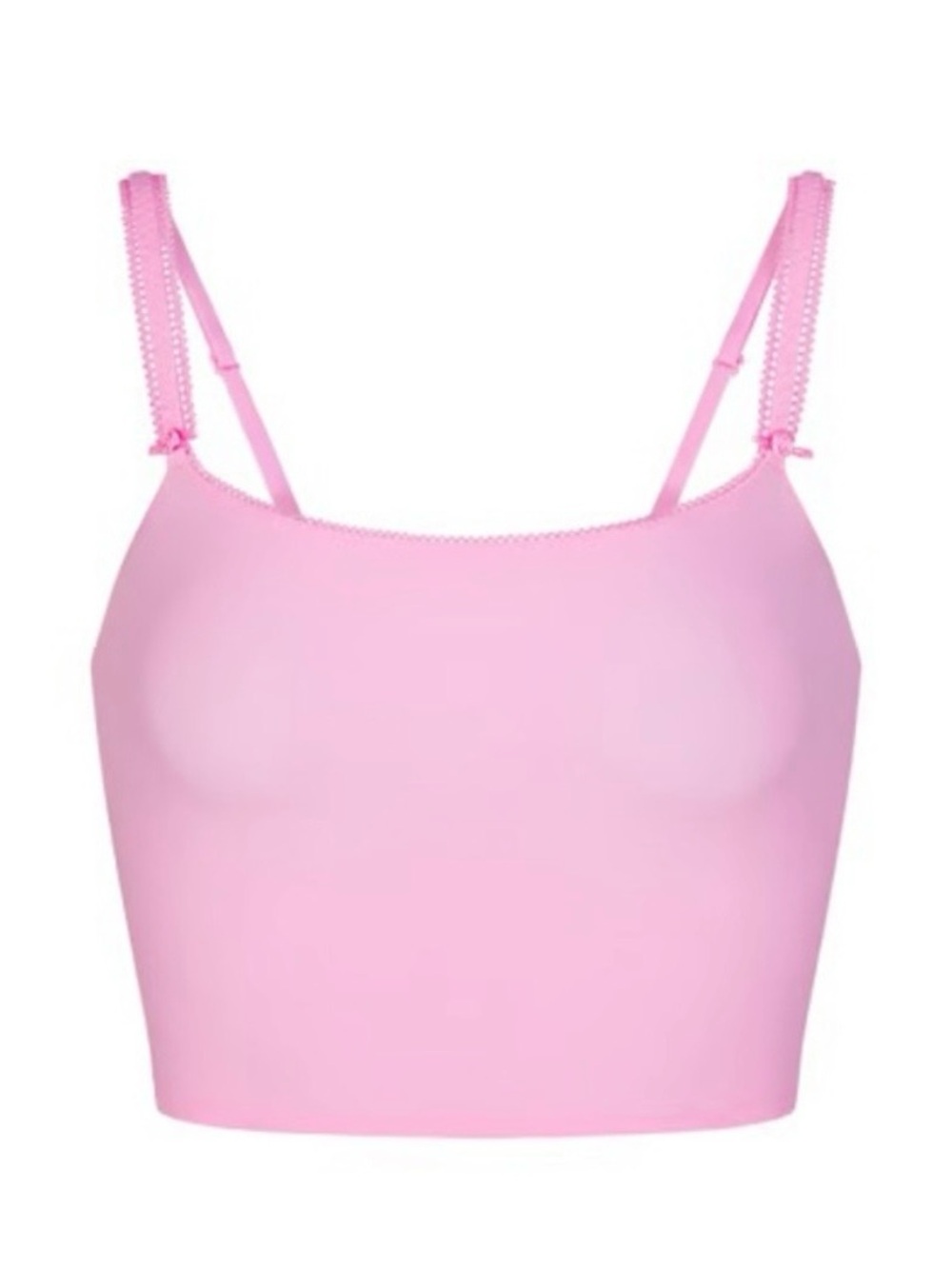 SKIMS Bubblegum Pink Cropped Cami
